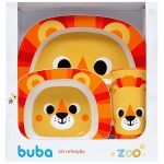 Kit Refeição para bebê BubaZoo Leãozinho (6m+) - Buba