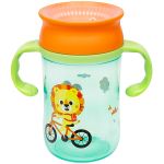 Copo 360° com Alça BubaZoo Leãozinho 300ml (12m+) - Buba