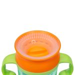 Copo 360° com Alça BubaZoo Leãozinho 300ml (12m+) - Buba