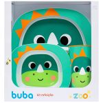 Kit Refeição para bebê BubaZoo Dino (6m+) - Buba