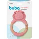 Mordedor Leão em Silicone Rosa (4m+) - Buba
