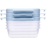 Kit 3 Potinhos Herméticos Azul 100ml - Buba