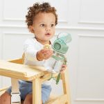 Garrafinha Tritan c/ Canudo Verde 300ml (12m+) - Buba
