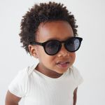 Óculos de Sol Oval Preto (3 a 5 anos) - Buba