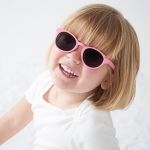 Óculos de Sol Oval Rosa (3 a 5 anos) - Buba