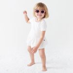 Óculos de Sol Oval Rosa (3 a 5 anos) - Buba