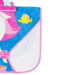 Toalha Poncho atoalhado Aventuras Sereia (1+) - Buba