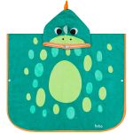 Toalha Poncho atoalhado BubaZoo Dino (1+) - Buba