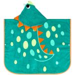 Toalha Poncho atoalhado BubaZoo Dino (1+) - Buba