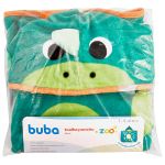 Toalha Poncho atoalhado BubaZoo Dino (1+) - Buba