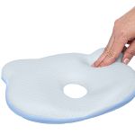 Travesseiro Anatômico Viscoelástico para Recém-nascido Ursinho Azul (0m+) - Buba