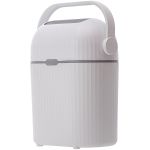 Lixeira Antiodor para Fraldas de bebê Branca 9L - Buba