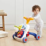 Andador Mesinha e Tabuleiro de Atividades 3 em 1 (12m+) - Buba