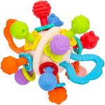 Chocalho e Mordedor Atomic Soft Ball Atividades (4m+) - Buba