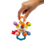 Chocalho e Mordedor Atomic Soft Ball Atividades (4m+) - Buba