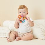 Chocalho e Mordedor Atomic Soft Ball Atividades (4m+) - Buba