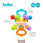 Chocalho e Mordedor Atomic Soft Ball Atividades (4m+) - Buba