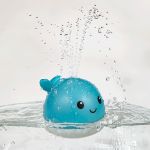 Brinquedo de Banho Baleia Esguicha Água com Luz (6m+) - Buba