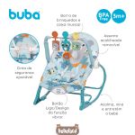 Cadeira de Balanço Vibratória Musical Floresta (3m+) - Buba