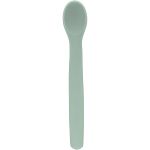 Colher Flexível em Silicone Verde (6m+) - Buba