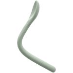 Colher Flexível em Silicone Verde (6m+) - Buba