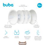 Protetor Absorvente Descartável para Seios 30un - Buba