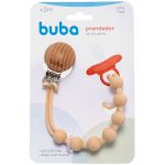 Prendedor de Chupeta e Mordedor em Silicone Bege (3m+) - Buba