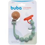 Prendedor de Chupeta e Mordedor em Silicone Verde (3m+) - Buba