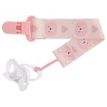 Prendedor de Chupeta Ursa Rosa (3m+) - Buba