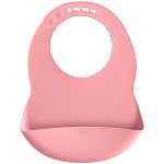 Kit Refeição para bebê em Silicone Rosa (6m+) - Buba
