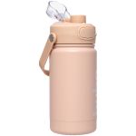 Garrafa Térmica Inox Parede Dupla 350ml Bege (3m+) - Buba