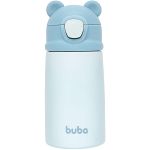 Garrafa Térmica Inox Parede Dupla Ursinho Azul 320ml (3a+) - Buba