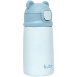 Garrafa Térmica Inox Parede Dupla Ursinho Azul 320ml (3a+) - Buba