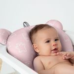 Almofada para Banho Ursinho Rosa (0m+) - Buba
