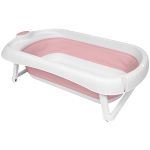 Banheira Dobrável Baby Rosa 30L - Buba
