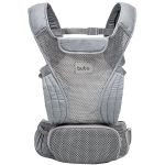 Mochila Canguru para bebê Cinza (3m+) - Buba