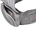 Mochila Canguru para bebê Cinza (3m+) - Buba