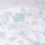 Cobertor de vestir para bebê Baby Super Soft Céu Azul (0m+) - Buba