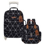 Mala com rodinhas + Mochila Urban Manhattan Preto - Masterbag