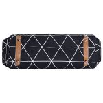 Mala com rodinhas + Bolsa Everyday + Frasqueira térmica Emy Manhattan Preto - Masterbag