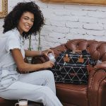 Mala com rodinhas + Bolsa Everyday + Frasqueira térmica Emy Manhattan Preto - Masterbag