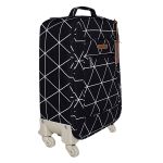Mala com rodinhas + Bolsa Everyday Manhattan Preto - Masterbag