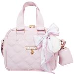 Frasqueira para bebê Luana Ballet Rosa - Masterbag