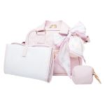 Frasqueira para bebê Luana Ballet Rosa - Masterbag