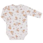 Body longo c/ Calça (Mijão) em algodão egípcio Esquilinhas - Mini & Co.