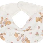 Babador Bandana em atoalhado Esquilinhas - Mini & Co.