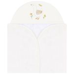 Toalha de banho c/ forro em fralda Little Sweet - Mini & Co.