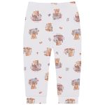 Body longo c/ Calça (Mijão) em algodão egípcio Ursinhos - Mini & Co.