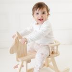 Body longo c/ Calça (Mijão) em algodão egípcio Patchwork - Mini & Co.