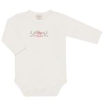 Body longo c/ Calça (Mijão) em algodão egípcio Patchwork - Mini & Co.